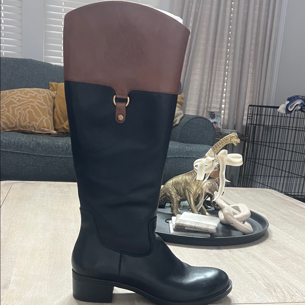 Franco Sarto equestrian boot